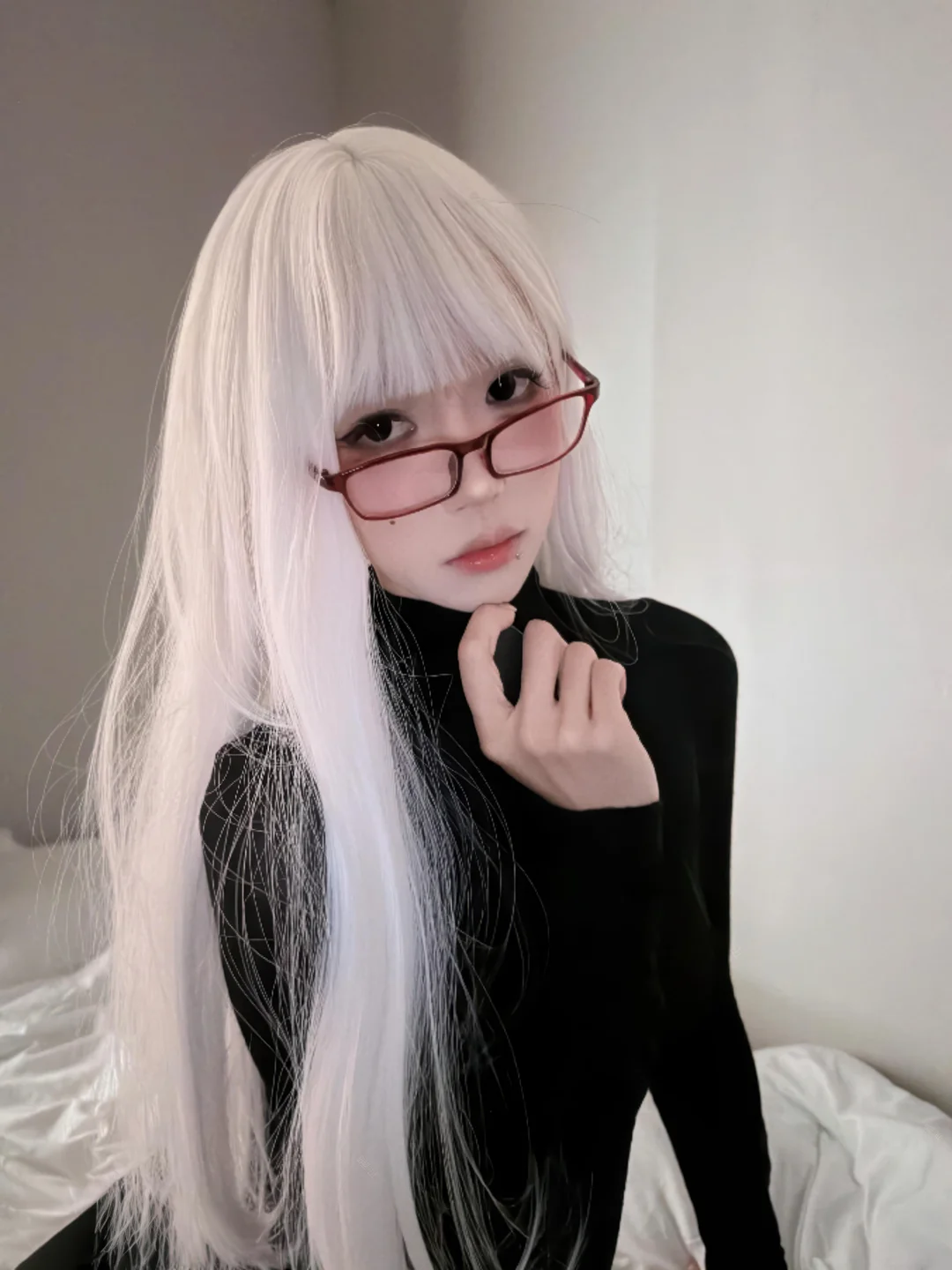 麻薯大王 - No.001 暗夜纯白 [52P-91MB] tg@simisebaisi 【丝足阁】008.webp